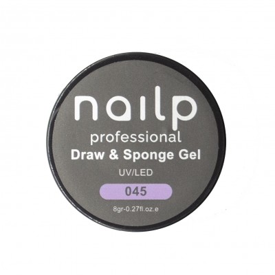 NAILP PAINTING GEL DRAW AND SPONGE #045 8gr NAILP PAINTING GEL DRAW AND SPONGE #045 8gr