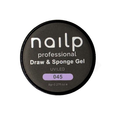 NAILP PAINTING GEL DRAW AND SPONGE #045 8gr NAILP PAINTING GEL DRAW AND SPONGE #045 8gr