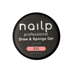 NAILP PAINTING GEL DRAW AND SPONGE #033 8gr