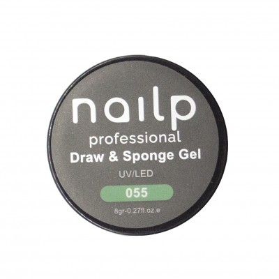NAILP PAINTING GEL DRAW AND SPONGE #055 8gr NAILP PAINTING GEL DRAW AND SPONGE #055 8gr