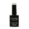 NAILP NO WIPE CRYSTAL TOP GEL SOAK OFF UV/LED CLEAR 12ml NAILP NO WIPE CRYSTAL TOP GEL SOAK OFF UV/LED CLEAR 12ml