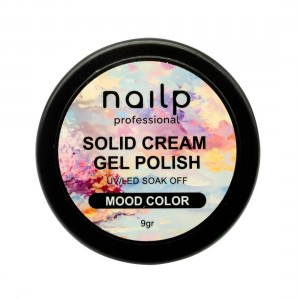 NAILP SOLID CREAM GEL POLISH MOOD COLOR 3 x 3gr