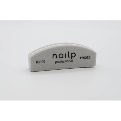 NAILP ΜΠΑΦΕΡ MINI ΜΙΣΟΦΕΓΓΑΡΟ ΓΚΡΙ 80/100 NAILP ΜΠΑΦΕΡ MINI ΜΙΣΟΦΕΓΓΑΡΟ ΓΚΡΙ 80/100