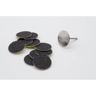 ΜΕΤΑΛΛΙΚΟ ΣΤΕΛΕΧΟΣ 25mm ΜΑΖΙ ΜΕ 10 ΤΕΜ ΑΝΤΑΛΛΑΚΤΙΚΟΙ ΔΙΣΚΟΙ 80grit ΜΕΤΑΛΛΙΚΟ ΣΤΕΛΕΧΟΣ 25mm ΜΑΖΙ ΜΕ 10 ΤΕΜ ΑΝΤΑΛΛΑΚΤΙΚΟΙ ΔΙΣΚΟΙ 80grit