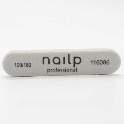 NAILP ΜΠΑΦΕΡ MINI ΙΣΙΟ ΓΚΡΙ 100/180