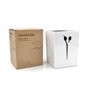 ΒΑΣΗ ΨΑΛΙΔΙΩΝ SCISSOR HOLDER BOX ΛΕΥΚΟ ΒΑΣΗ ΨΑΛΙΔΙΩΝ SCISSOR HOLDER BOX ΛΕΥΚΟ