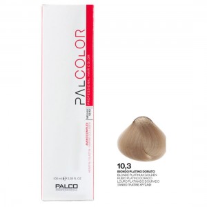 ΒΑΦΗ PALCOLOR 10.3 ΞΑΝΘΟ ΠΛΑΤΙΝΕ ΧΡΥΣΑΦΙ 100ml