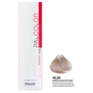 ΒΑΦΗ PALCOLOR 10.32 ΞΑΝΘΟ ΠΛΑΤΙΝΕ ΧΡΥΣΑΦΙ ΙΡΙΔΙΖΟΝ 100ml