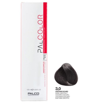 ΒΑΦΗ PALCOLOR 3.0 ΚΑΣΤΑΝΟ ΣΚΟΥΡΟ 100ml ΒΑΦΗ PALCOLOR 3.0 ΚΑΣΤΑΝΟ ΣΚΟΥΡΟ 100ml