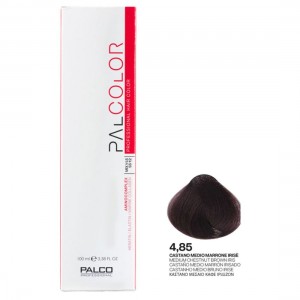 ΒΑΦΗ PALCOLOR 4.85 ΚΑΣΤΑΝΟ ΜΕΣΑΙΟ ΚΑΦΕ ΙΡΙΔΙΖΟΝ 100ml