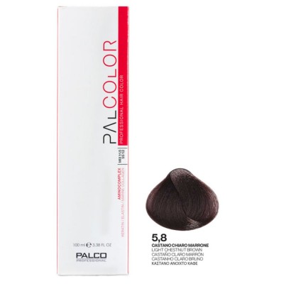 ΒΑΦΗ PALCOLOR 5.8 ΚΑΣΤΑΝΟ ΑΝΟΙΧΤΟ ΚΑΦΕ 100ml ΒΑΦΗ PALCOLOR 5.8 ΚΑΣΤΑΝΟ ΑΝΟΙΧΤΟ ΚΑΦΕ 100ml