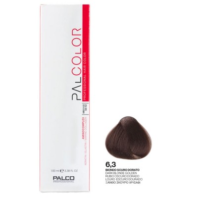 ΒΑΦΗ PALCOLOR 6.3 ΞΑΝΘΟ ΣΚΟΥΡΟ ΧΡΥΣΑΦΙ 100ml ΒΑΦΗ PALCOLOR 6.3 ΞΑΝΘΟ ΣΚΟΥΡΟ ΧΡΥΣΑΦΙ 100ml