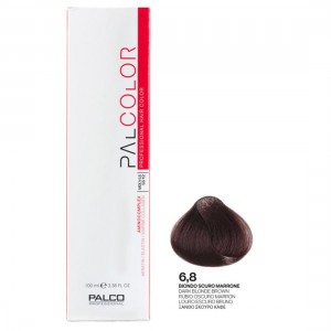 ΒΑΦΗ PALCOLOR 6.8 ΞΑΝΘΟ ΣΚΟΥΡΟ ΚΑΦΕ 100ml