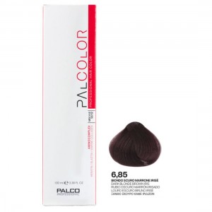 ΒΑΦΗ PALCOLOR 6.85 ΞΑΝΘΟ ΣΚΟΥΡΟ ΚΑΦΕ ΙΡΙΔΙΖΟΝ 100ml