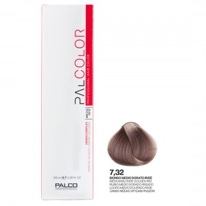 ΒΑΦΗ PALCOLOR 7.32 ΞΑΝΘΟ ΜΕΣΑΙΟ ΧΡΥΣΑΦΙ ΙΡΙΔΙΖΟΝ 100ml