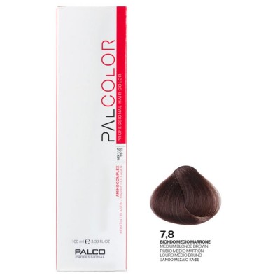 ΒΑΦΗ PALCOLOR 7.8 ΞΑΝΘΟ ΜΕΣΑΙΟ ΚΑΦΕ 100ml ΒΑΦΗ PALCOLOR 7.8 ΞΑΝΘΟ ΜΕΣΑΙΟ ΚΑΦΕ 100ml