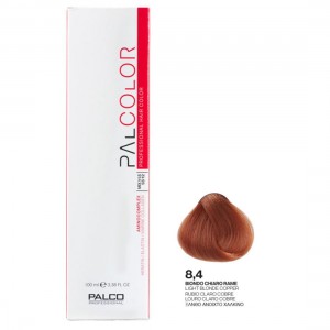 ΒΑΦΗ PALCOLOR 8.4 ΞΑΝΘΟ ΑΝΟΙΧΤΟ ΧΑΛΚΙΝΟ 100ml