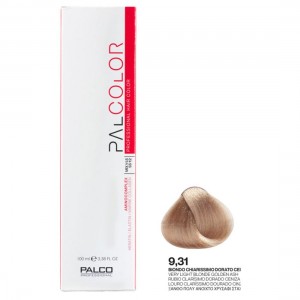 ΒΑΦΗ PALCOLOR 9.31 ΞΑΝΘΟ ΠΟΛΥ ΑΝΟΙΧΤΟ ΧΡΥΣΑΦΙ ΣΤΑΧΤΙ 100ml