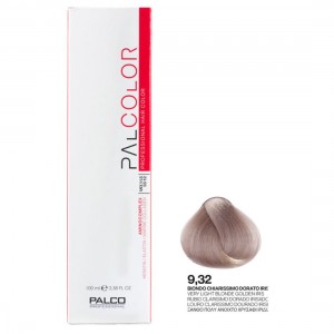 ΒΑΦΗ PALCOLOR 9.32 ΞΑΝΘΟ ΠΟΛΥ ΑΝΟΙΧΤΟ ΧΡΥΣΑΦΙ ΙΡΙΔΙΖΟΝ 100ml