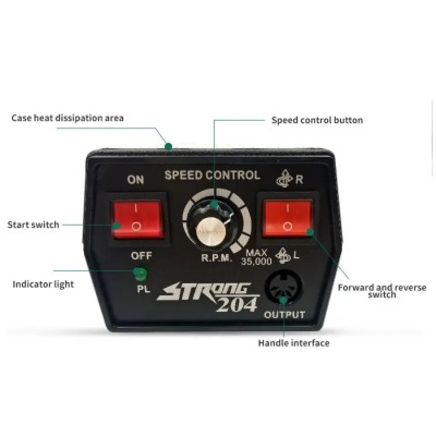 ΤΡΟΧΟΣ ΠΕΝΤΙΚΙΟΥΡ ΜΑΝΙΚΙΟΥΡ STRONG 204 105L 65W ΤΡΟΧΟΣ ΠΕΝΤΙΚΙΟΥΡ ΜΑΝΙΚΙΟΥΡ STRONG 204 105L 65W
